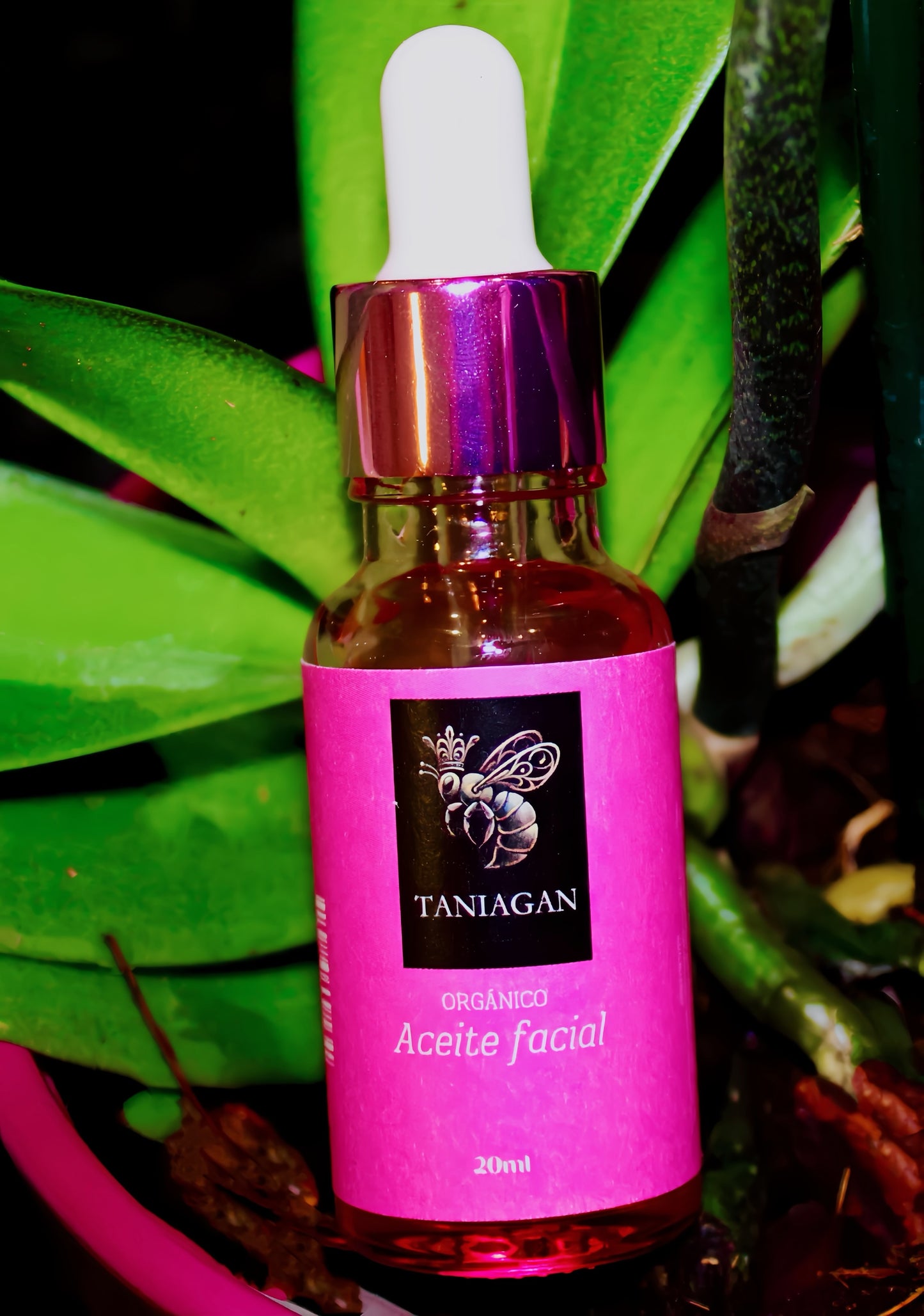 Aceite facial de eucalipto y menta