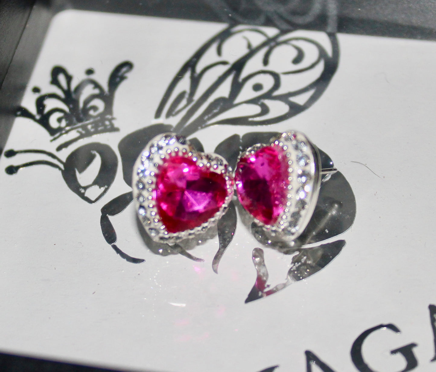 BEE PINK HEART 🩷 🐝